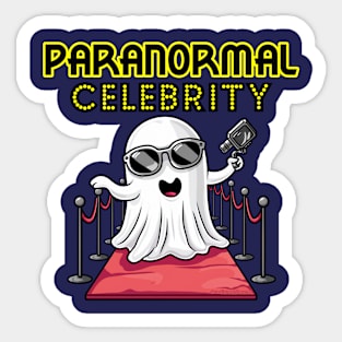 Paranormal Celebrity Sticker